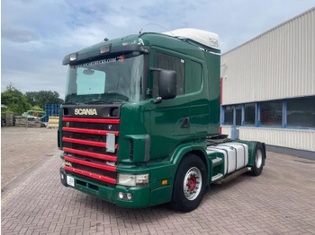 Tractor Scania R144-530 V8 Retarder 2x Diesel tank: foto 3