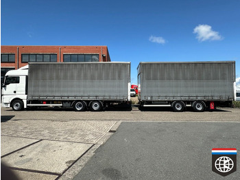 Camião de lona MAN TGX 26.480 RETARDER - NIGHT A/C - 130M3 COMBINATION: foto 3