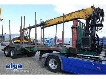 Semi-reboque transporte de madeira