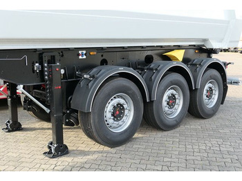 Semi-reboque basculante MEGA MNW, Stahl, 25m³, Luft-Lift, anliegende Klappe: foto 4