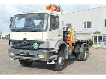 Camião basculante Mercedes-Benz 1828 Atego 4x4, Atlas AK 105.1, Funk, Hydr., AHK: foto 4 Camião basculante Mercedes-Benz 1828 Atego 4x4, Atlas AK 105.1, Funk, Hydr., AHK: foto 4