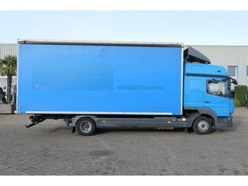 Camião de lona Mercedes-Benz 823 Atego 4x2, Edscha, Schiebeplane, Standklima: foto 2