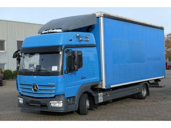 Camião de lona Mercedes-Benz 823 Atego 4x2, Edscha, Schiebeplane, Standklima: foto 3