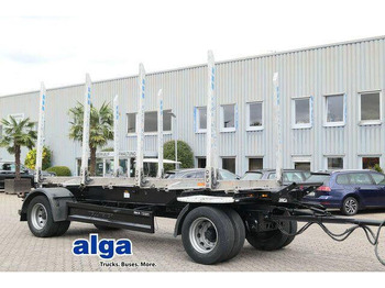 Reboque transporte de madeira WELLMEYER