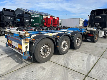 Semi-reboque transportador de contêineres/ Caixa móvel RENDERS