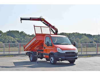 Carrinha basculante Iveco DAILY 70C17 * KIPPER 2,80m * FASSI F40A.0.21: foto 2