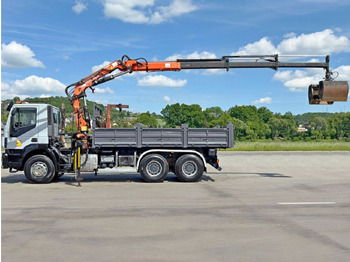 Camião grua, Camião basculante Iveco TRAKKER 410*Kipper 5,20m*ATLAS 165.2E * FUNK/6x4 Iveco TRAKKER 410*Kipper 5,20m*ATLAS 165.2E * FUNK/6x4: foto 5