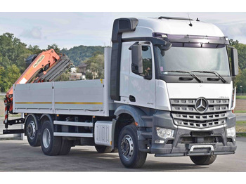 Camião grua, Camião de caixa aberta/ Plataforma Mercedes-Benz AROCS 2542* PK 13001-K B* TOPZUSTAND: foto 3