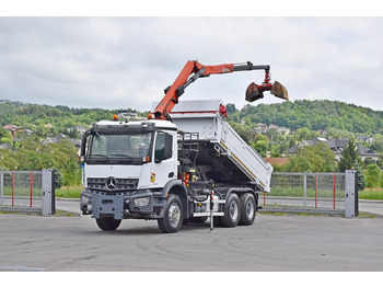 Camião grua, Camião basculante Mercedes-Benz AROCS 2635* FASSI F165AZ.0.22 + FUNK * 6x4: foto 2