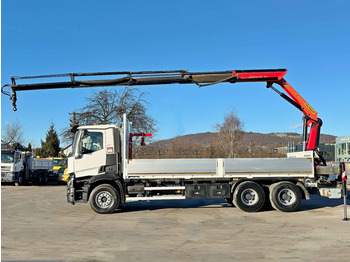 Camião grua, Camião de caixa aberta/ Plataforma Renault C 380 *PRITSCHE 6,80m * PK 18002-EH C + FUNK*6x4: foto 5