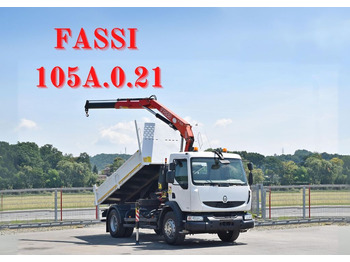 Camião grua RENAULT Midlum 300