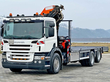 Caminhão reboque Scania P 420* PLATFORM 6,80m * PK 29002+FUNK * TOP: foto 4