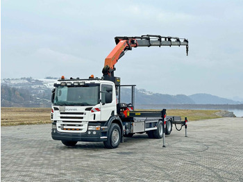 Caminhão reboque Scania P 420* PLATFORM 6,80m * PK 29002+FUNK * TOP: foto 2