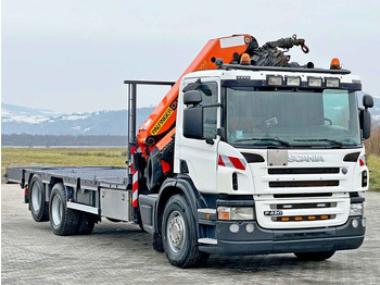 Caminhão reboque Scania P 420* PLATFORM 6,80m * PK 29002+FUNK * TOP: foto 3