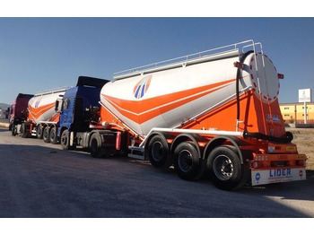 Semi-reboque cisterna para transporte de cemento novo LIDER 2025  MODEL NEW CEMENT TANKER: foto 3
