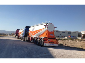 Semi-reboque cisterna para transporte de cemento novo LIDER 2025  MODEL NEW CEMENT TANKER: foto 4