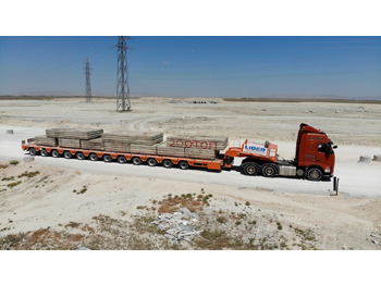 Semi-reboque baixa para transporte de máquinas pesadas novo LIDER LIDER NEW 2025 MODEL Lowbed: foto 4