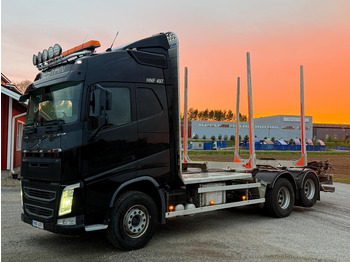 Camião de transporte de madeira Volvo FH 500 Chassis: foto 3