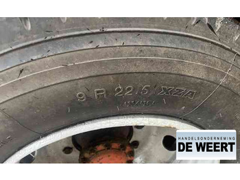 Jantes e pneus para Máquina agrícola Michelin 9R22.5 , 9 R 22.5: foto 5