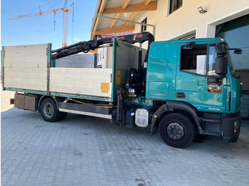 Camião de caixa aberta/ Plataforma, Camião grua Iveco 120E25 M122 KRAN RETARDER 2xAHK KLIMA: foto 4 Camião de caixa aberta/ Plataforma, Camião grua Iveco 120E25 M122 KRAN RETARDER 2xAHK KLIMA: foto 4