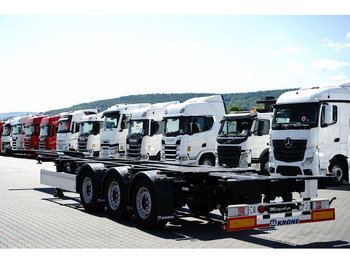 Semi-reboque transportador de contêineres/ Caixa móvel Krone NACZEPA PODKONTENEROWA / MAŁO UŻYWANA / UNIWERSALNA / 2023 ROK: foto 5 Semi-reboque transportador de contêineres/ Caixa móvel Krone NACZEPA PODKONTENEROWA / MAŁO UŻYWANA / UNIWERSALNA / 2023 ROK: foto 5