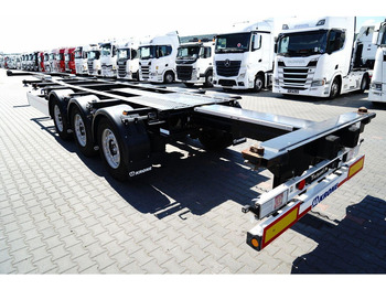 Semi-reboque transportador de contêineres/ Caixa móvel Krone NACZEPA PODKONTENEROWA / MAŁO UŻYWANA / UNIWERSALNA / 2023 ROK: foto 4 Semi-reboque transportador de contêineres/ Caixa móvel Krone NACZEPA PODKONTENEROWA / MAŁO UŻYWANA / UNIWERSALNA / 2023 ROK: foto 4