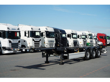 Semi-reboque transportador de contêineres/ Caixa móvel Krone NACZEPA PODKONTENEROWA / MAŁO UŻYWANA / UNIWERSALNA / 2023 ROK: foto 2 Semi-reboque transportador de contêineres/ Caixa móvel Krone NACZEPA PODKONTENEROWA / MAŁO UŻYWANA / UNIWERSALNA / 2023 ROK: foto 2