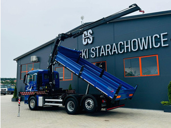 Camião basculante, Camião grua MAN: foto 3