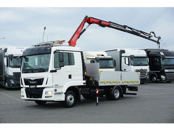 Camião de caixa aberta/ Plataforma MAN TGL 12.250