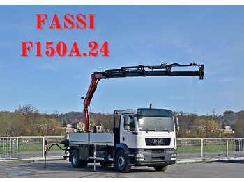 Camião de caixa aberta/ Plataforma MAN TGM 18.340