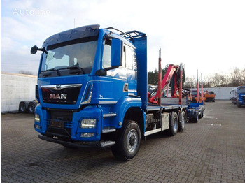 Camião de transporte de madeira MAN TGS