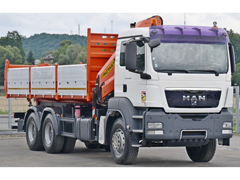 Camião basculante, Camião grua MAN TGS 33.360*KIPPER 6,40m *PK 15500 * 6x4: foto 3 Camião basculante, Camião grua MAN TGS 33.360*KIPPER 6,40m *PK 15500 * 6x4: foto 3