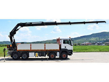 Camião de caixa aberta/ Plataforma, Camião grua MAN TGS 35.440 * HIAB 322 EP-5HIPRO+FUNK / 8x4!: foto 5