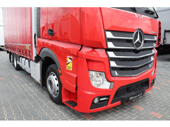 Camião de lona Mercedes-Benz ACTROS 2548 / 6x2 / I-PARK COOL / BIG SPACE / OŚ PODNOSZONA / PO: foto 5
