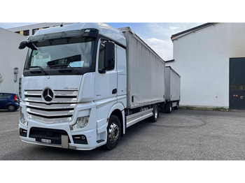 Camião de lona MERCEDES-BENZ Actros 1845