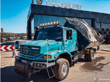 Camião chassi, Camião grua Mercedes-Benz Zetros 1833 4x4 Kipper Camper Chassis: foto 4