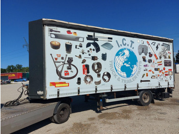 Semi-reboque de lona