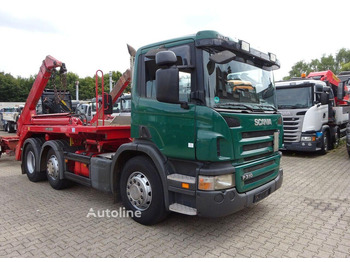 Camião multibenne Scania P310 - Skip loader truck: foto 3