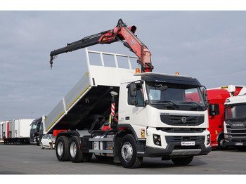 Camião basculante Volvo FMX 370 / 6X4 / WYWROTKA + HDS FASSI F165XP / MAX UDŹWIG 5200KG: foto 5