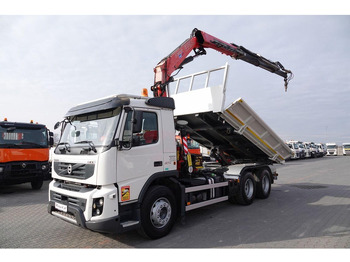 Camião basculante Volvo FMX 370 / 6X4 / WYWROTKA + HDS FASSI F165XP / MAX UDŹWIG 5200KG: foto 2