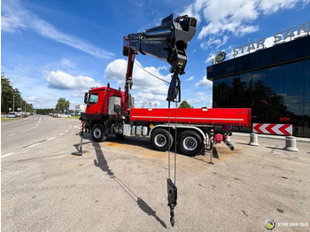 Camião grua Mercedes-Benz  AROCS 3345 6x6 HMF 3220 Winch Crane tipper: foto 4