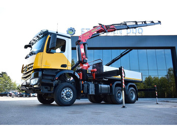 Tractor Mercedes-Benz AROCS 6x6 PALFINGER PK 33002 EURO 6 Crane Kran: foto 2