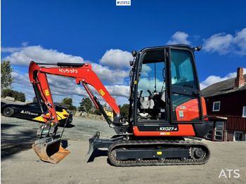 Mini escavadeira KUBOTA KX027-4