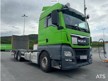 Camião transportador de contêineres/ Caixa móvel MAN TGX 26.500