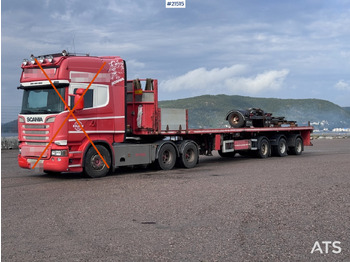 Semi-reboque plataforma/ Caixa aberta NOOTEBOOM