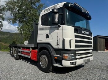 Camião transporte de veículos SCANIA 164