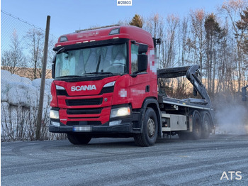 Camião multibenne SCANIA P 450