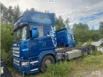 Camião transportador de contêineres/ Caixa móvel SCANIA R 500