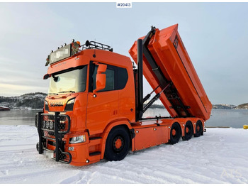 Camião polibenne SCANIA R