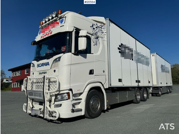 Camião furgão SCANIA S 650